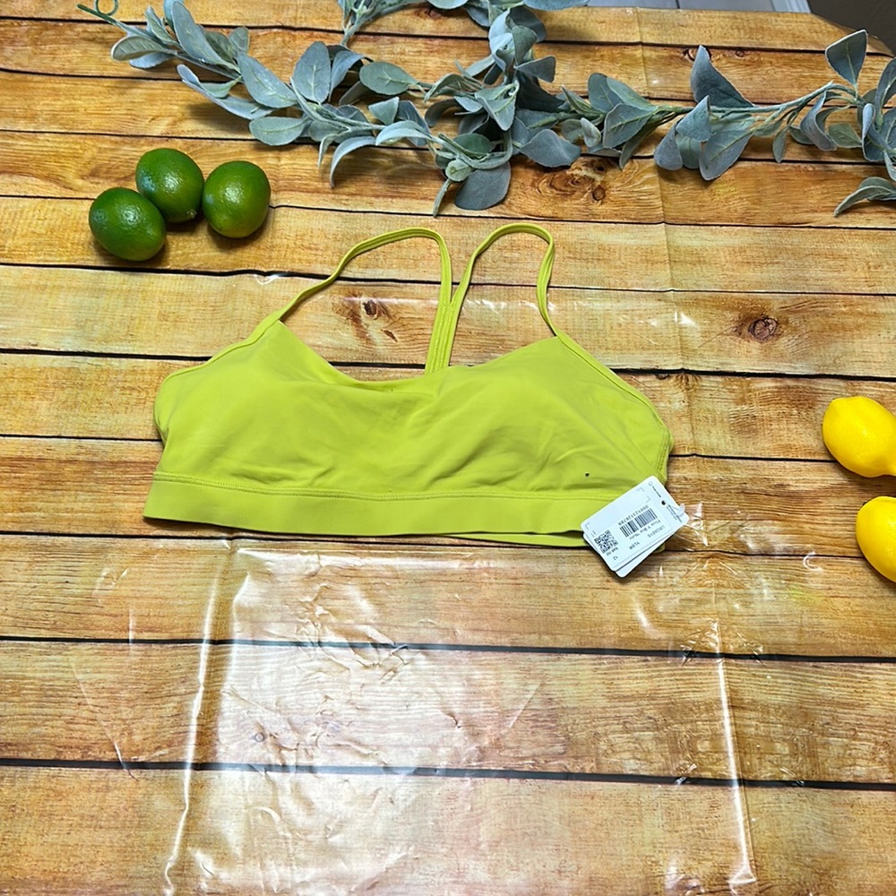 Lululemon sports bra 12 green